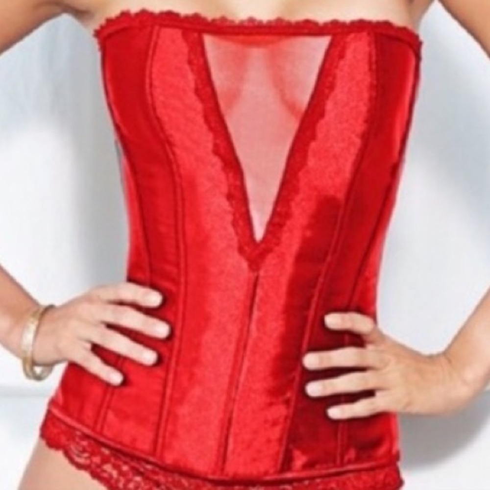 Red corset
